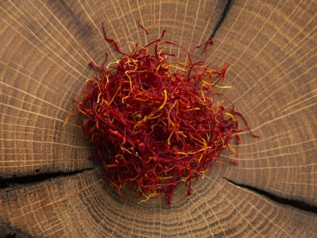 top-view-saffron-still-life-arrangement